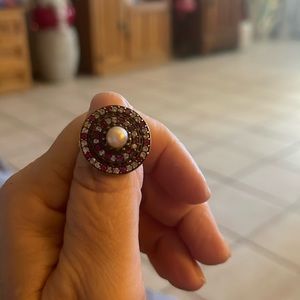 Custom made ring set in Sterling